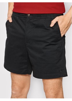 Polo Ralph Lauren Szorty materiałowe 710644995013 Czarny Regular Fit ze sklepu MODIVO w kategorii Spodenki męskie - zdjęcie 188372105