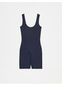 Mohito - Kombinezon na ramiączkach - granatowy ze sklepu Mohito w kategorii Kombinezony damskie - zdjęcie 188372929