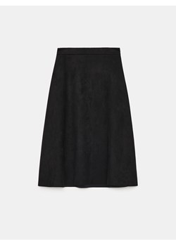 Mohito - Czarna spódnica midi - czarny ze sklepu Mohito w kategorii Spódnice - zdjęcie 188373178