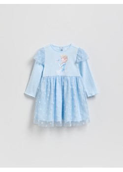 Reserved - Sukienka Kraina Lodu - jasnoniebieski ze sklepu Reserved w kategorii Piżamy dziecięce - zdjęcie 188373447