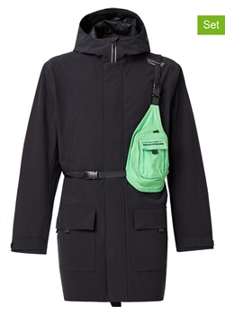 Oakley 2-częściowy zestaw w kolorze czarnym ze sklepu Limango Polska w kategorii Kurtki męskie - zdjęcie 188375228