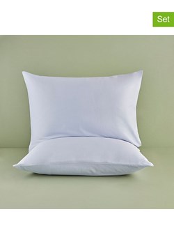 BELLA MAISON Poszewki (2 szt.) "Basic" w kolorze błękitnym na poduszki ze sklepu Limango Polska w kategorii Poduszki dekoracyjne - zdjęcie 188375597