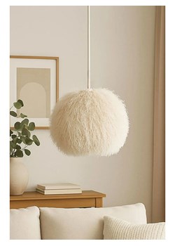 ABERTO DESIGN Lampa wisząca w kolorze białym - wys. 75 x Ø 35 cm ze sklepu Limango Polska w kategorii Oświetlenie - zdjęcie 188375605