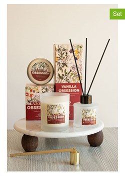Lucky Bees 3-częściowy zestaw "Vanilla Obsession" ze sklepu Limango Polska w kategorii Świece i dyfuzory - zdjęcie 188375748
