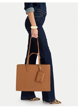 Torebka Nine West CEO-Vellor-LDA8459 Brązowy ze sklepu eobuwie.pl w kategorii Torby Shopper bag - zdjęcie 188376086