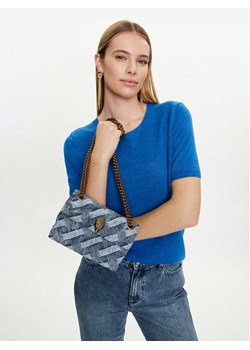 Torebka Kurt Geiger 8885588669 Niebieski ze sklepu eobuwie.pl w kategorii Kopertówki - zdjęcie 188376108