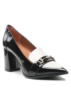 Półbuty Brenda Zaro 4460 Czarny ze sklepu eobuwie.pl w kategorii Czółenka - zdjęcie 188376137