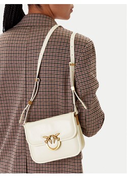Torebka PINKO Love Box Bag Fl Mini PE 25 PLTT 104297 A26J Écru ze sklepu eobuwie.pl w kategorii Listonoszki - zdjęcie 188376147