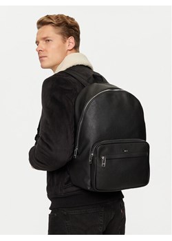 Plecak BOSS Ray 50536499 Czarny ze sklepu eobuwie.pl w kategorii Plecaki - zdjęcie 188376149
