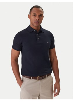 Tommy Hilfiger Polo 1985 MW0MW17771 Granatowy Slim Fit ze sklepu MODIVO w kategorii T-shirty męskie - zdjęcie 188376326