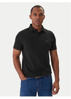 Tommy Hilfiger Polo 1985 MW0MW17770 Czarny Regular Fit ze sklepu MODIVO w kategorii T-shirty męskie - zdjęcie 188376329