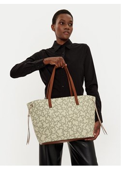 TOUS Torebka Kaos Icon 2002022001 Beżowy ze sklepu MODIVO w kategorii Torby Shopper bag - zdjęcie 188376355