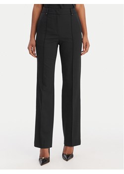 KARL LAGERFELD Spodnie materiałowe B1W10003 Czarny Straight Leg ze sklepu MODIVO w kategorii Spodnie damskie - zdjęcie 188376356