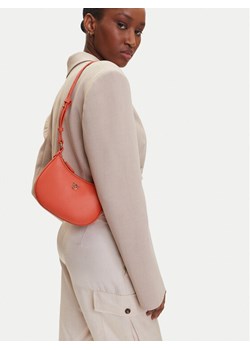 PINKO Torebka Half Moon Baby PE 25 PLTT 103538 A0F1 Koralowy ze sklepu MODIVO w kategorii Torebki damskie - zdjęcie 188376398