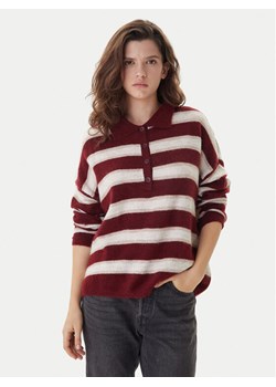 ONLY Sweter Talio 15358606 Bordowy Regular Fit ze sklepu MODIVO w kategorii Swetry damskie - zdjęcie 188376416