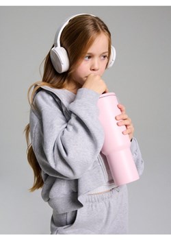 Sinsay - Bluza z kapturem z ozdobnymi cyrkoniami - szary ze sklepu Sinsay w kategorii Bluzy dziewczęce - zdjęcie 188378207