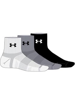 Skarpety treningowe uniseks Under Armour UA Performance bawełna 3p Qtr - multikolor ze sklepu Sportstylestory.com w kategorii Skarpetki męskie - zdjęcie 188378378
