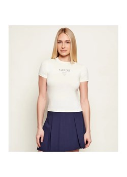 Guess Jeans T-shirt BABY BAKER | Slim Fit ze sklepu Gomez Fashion Store w kategorii Bluzki damskie - zdjęcie 188378705