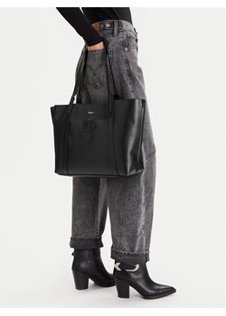 Torebka Pepe Jeans Audrey Limited PL031663 Czarny ze sklepu eobuwie.pl w kategorii Torby Shopper bag - zdjęcie 188378766