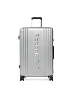 Walizka duża Reebok CEOWB-RBK-WAL-003-07-CCC-L Srebrny ze sklepu eobuwie.pl w kategorii Walizki - zdjęcie 188378798