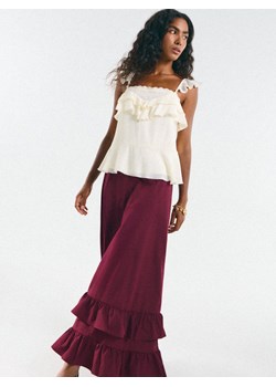 Mohito - Spódnica maxi - bordowy ze sklepu Mohito w kategorii Spódnice - zdjęcie 188379338
