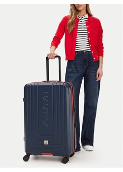 Walizka duża Nautica CWBEO-NTC-KS-003-07-L Granatowy ze sklepu eobuwie.pl w kategorii Walizki - zdjęcie 188379658