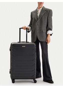 Walizka duża GINO ROSSI CEO-GIN-L-001-05-BLACK Czarny ze sklepu eobuwie.pl w kategorii Walizki - zdjęcie 188379677