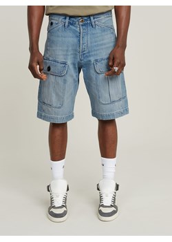 G-Star Bojówki dżinsowe w kolorze niebieskim ze sklepu Limango Polska w kategorii Spodenki męskie - zdjęcie 188380339