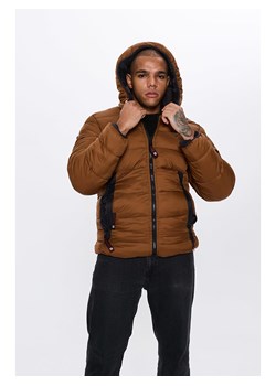 CANADA weather gear Dwustronna kurtka pikowana w kolorze jasnobrązowym ze sklepu Limango Polska w kategorii Kurtki męskie - zdjęcie 188380857