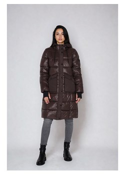Steve Madden Płaszcz zimowy w kolorze brązowym ze sklepu Limango Polska w kategorii Kurtki damskie - zdjęcie 188381165