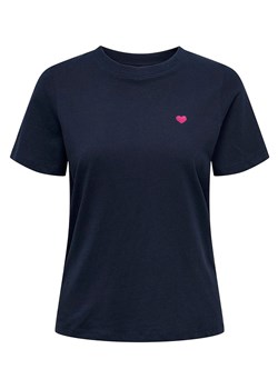 JDY Koszulka w kolorze granatowym ze sklepu Limango Polska w kategorii Bluzki damskie - zdjęcie 188381366