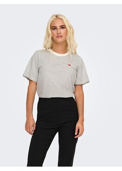 JDY Koszulka w kolorze beżowym ze sklepu Limango Polska w kategorii Bluzki damskie - zdjęcie 188381459