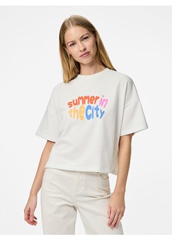 Pieces Koszulka "Chilli" w kolorze białym ze sklepu Limango Polska w kategorii Bluzki damskie - zdjęcie 188381649