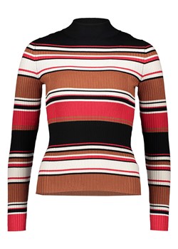 ESPRIT Sweter w kolorze czarno-czerwono-jasnobrązowym ze sklepu Limango Polska w kategorii Swetry damskie - zdjęcie 188382208