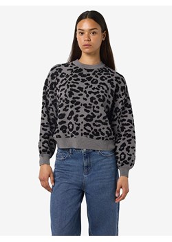 Noisy may Sweter w kolorze szaro-czarnym ze sklepu Limango Polska w kategorii Swetry damskie - zdjęcie 188382407