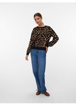 Vero Moda Sweter w kolorze czarno-jasnobrązowym ze sklepu Limango Polska w kategorii Swetry damskie - zdjęcie 188382565