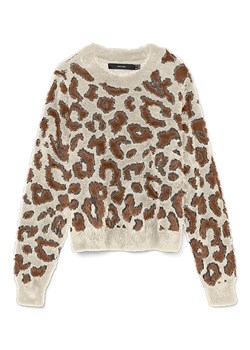 Vero Moda Sweter w kolorze beżowym ze sklepu Limango Polska w kategorii Swetry damskie - zdjęcie 188382646