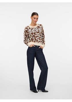 Vero Moda Sweter w kolorze beżowym ze sklepu Limango Polska w kategorii Swetry damskie - zdjęcie 188382647