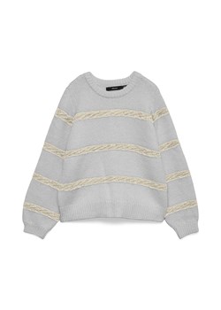 Vero Moda Sweter w kolorze szarym ze sklepu Limango Polska w kategorii Swetry damskie - zdjęcie 188382715