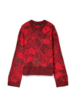 Vero Moda Sweter w kolorze bordowym ze sklepu Limango Polska w kategorii Swetry damskie - zdjęcie 188382777