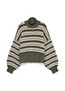 Vero Moda Sweter w kolorze khaki ze sklepu Limango Polska w kategorii Swetry damskie - zdjęcie 188382819