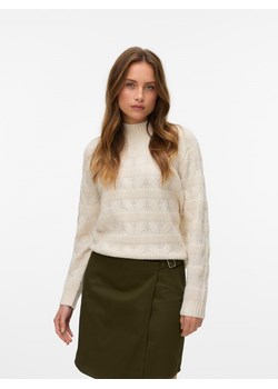 Vero Moda Sweter w kolorze kremowym ze sklepu Limango Polska w kategorii Swetry damskie - zdjęcie 188382908