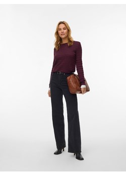 Vero Moda Sweter w kolorze ciemnofioletowym ze sklepu Limango Polska w kategorii Swetry damskie - zdjęcie 188382978