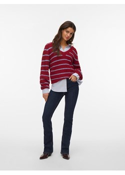Vero Moda Sweter w kolorze bordowym ze sklepu Limango Polska w kategorii Swetry damskie - zdjęcie 188383016