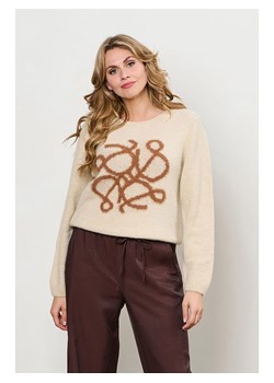 &amp;Co Woman Sweter "Bilal" w kolorze beżowym ze sklepu Limango Polska w kategorii Swetry damskie - zdjęcie 188383048