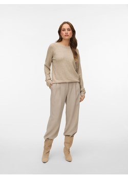 Vero Moda Sweter w kolorze beżowym ze sklepu Limango Polska w kategorii Swetry damskie - zdjęcie 188383068