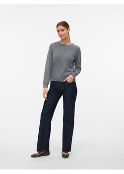Vero Moda Sweter w kolorze szarym ze sklepu Limango Polska w kategorii Swetry damskie - zdjęcie 188383145