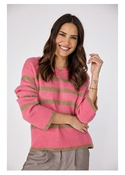 LIEBLINGSSTÜCK Sweter w kolorze zielono-różowym ze sklepu Limango Polska w kategorii Swetry damskie - zdjęcie 188383169