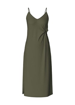 Pieces Sukienka "Anora" w kolorze khaki ze sklepu Limango Polska w kategorii Sukienki - zdjęcie 188383608