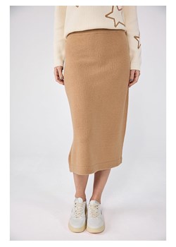 LIEBLINGSSTÜCK Wełniana spódnica"Tania" w kolorze karmelowym ze sklepu Limango Polska w kategorii Spódnice - zdjęcie 188383617